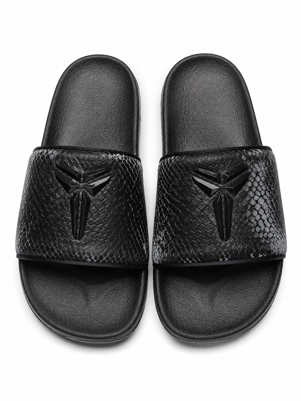 🆕️Nike Kobe Offcourt Slides Black Mamba Snakeskin Size 11 NWT Rare Kobe Bryant
